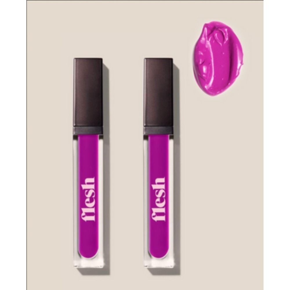 (2 Pack) Flesh Proud Matte Liquid Lipcolor, .2 oz each, 232 Courage